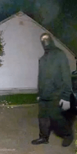 Suspect in connection to house burglary in Baldwin.