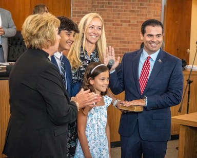 The top 5 stories in Long Island Press this week includes a look at Hempstead Town Supervisor Don Clavin's decision to step down, allowing fellow Republican County Legislator John Ferretti to step into the role.