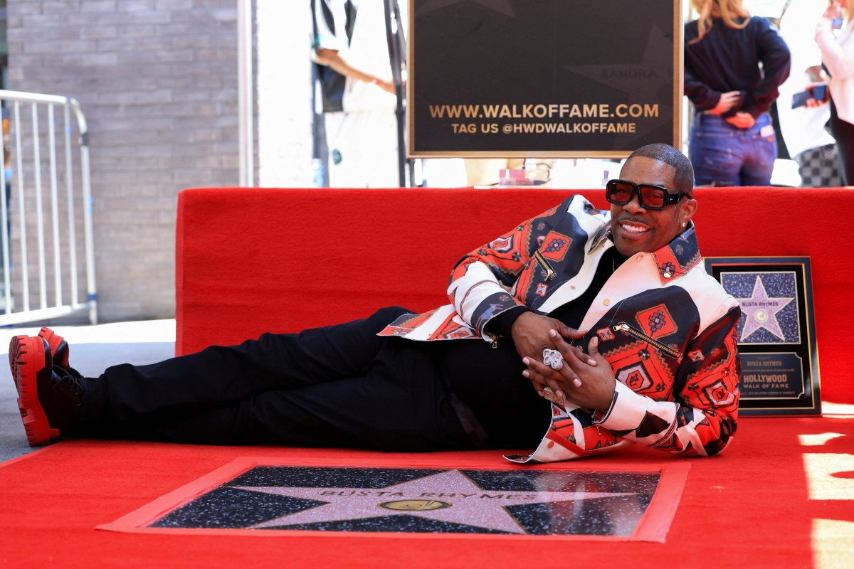 LI's Busta Rhymes added to the Hollywood Walk of Fame