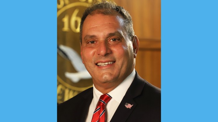 Oyster Bay Town Supervisor candidate Joe Saladino