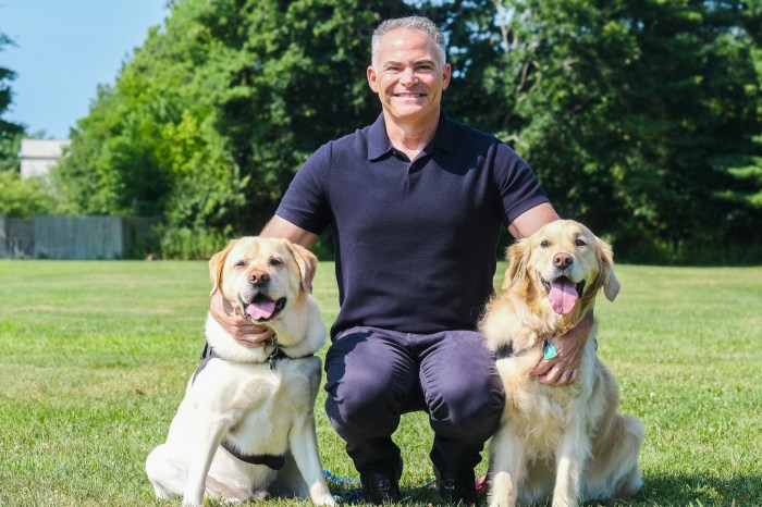 Corey Lieblein, a lifelong Port Washington resident, launched a Big Old Pup, a company committed to making life better for dogs and their owners.