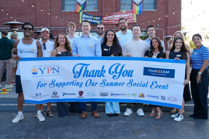 The Young Professionals Network of United Way Long Island hosted their Summer Social 2025 at Blue Point Brewing Co. in Patchogue