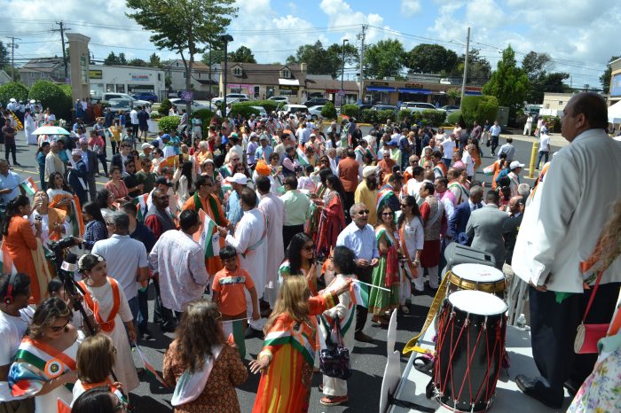 Thousands of people were in attendance for the celebration.