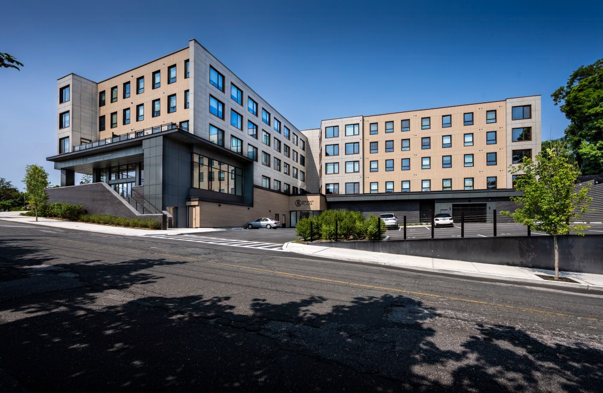 Bryant Plaza contains 54 one and two-bedroom apartments.
