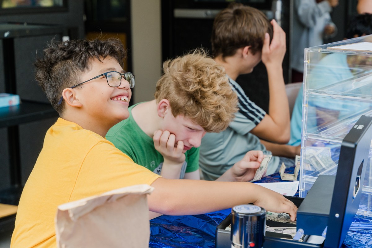 Students from Bethpage’s Extended School Year program have had a weekly bake-sale called The Eagle’s Perk.