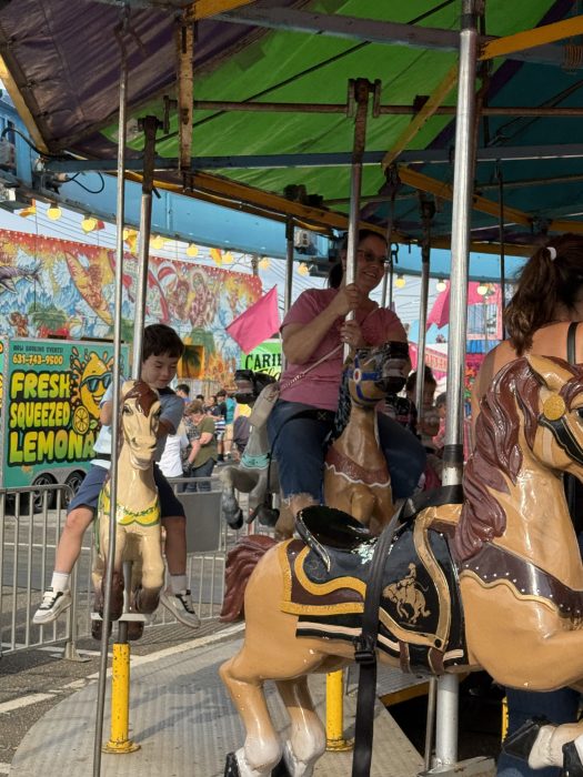 The three-day event featured rides and entertainment for kids.