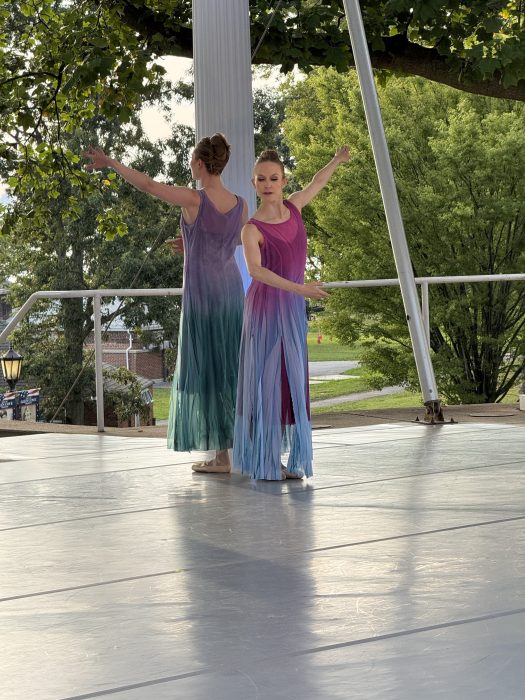 The Aurora Movement Spells was the first of 15 acts performed at the festival.