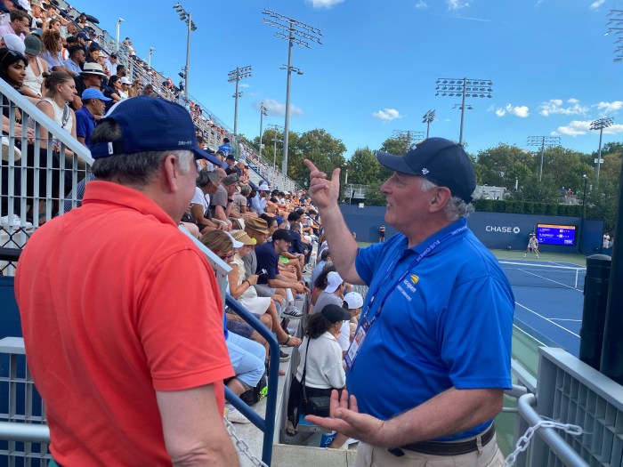 Baiman has worked in guest services each year during the tournament.