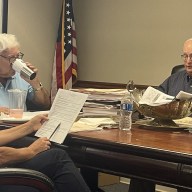 The East Hills Board of Trustees discussed with implementing new stop signs on Midwood Cross.