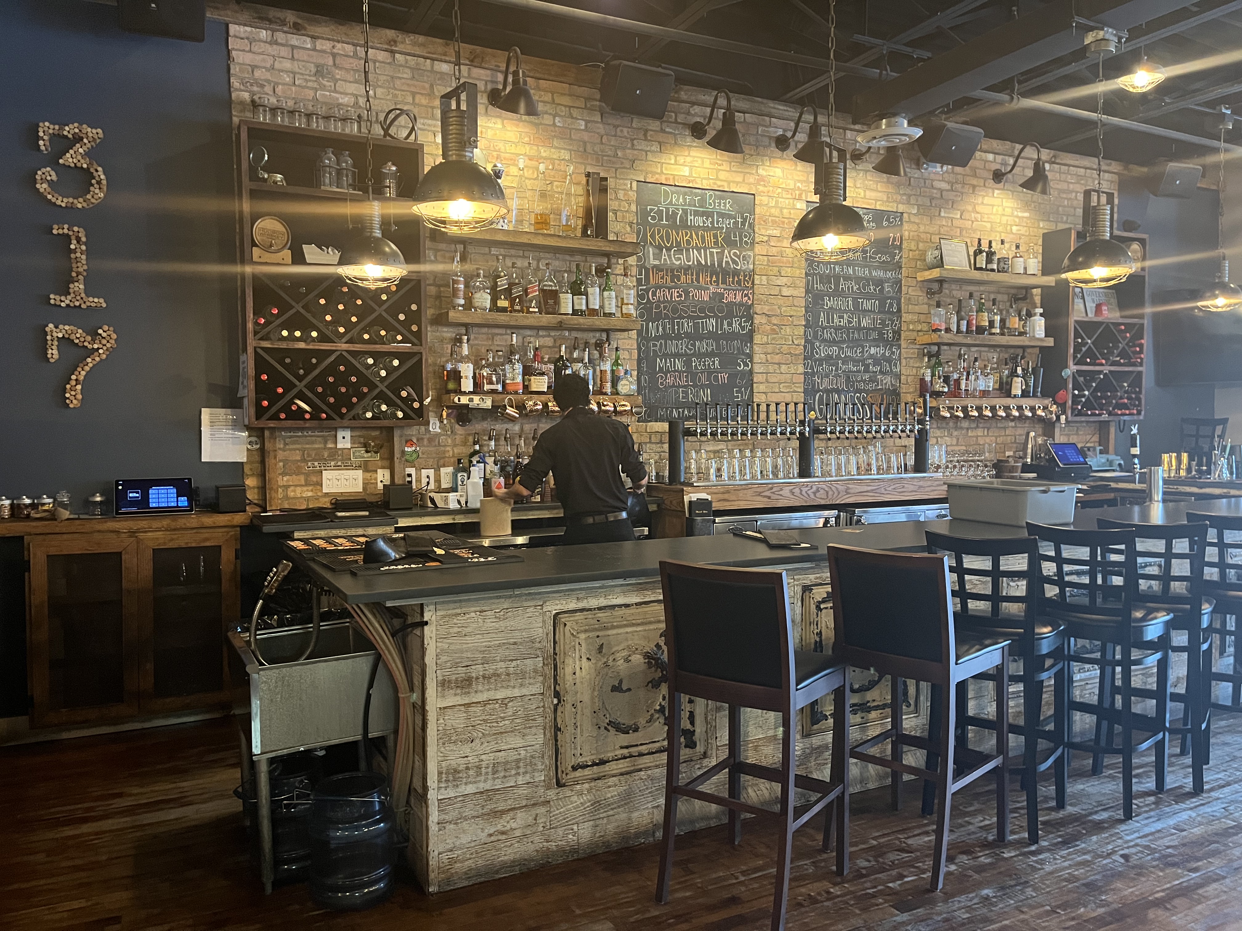 317 Main Street in Farmingdale was voted the 2025 Best American Restaurant on Long Island