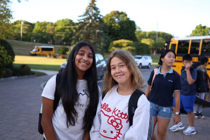 Jericho students are the first to start their school year Long Island this year.