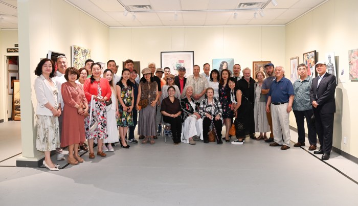 2025 Art Exhibition 'Echoes of Abstraction: from Pollock to Cross-Cultural Heritage' at the New York Fine Arts Society in St. James