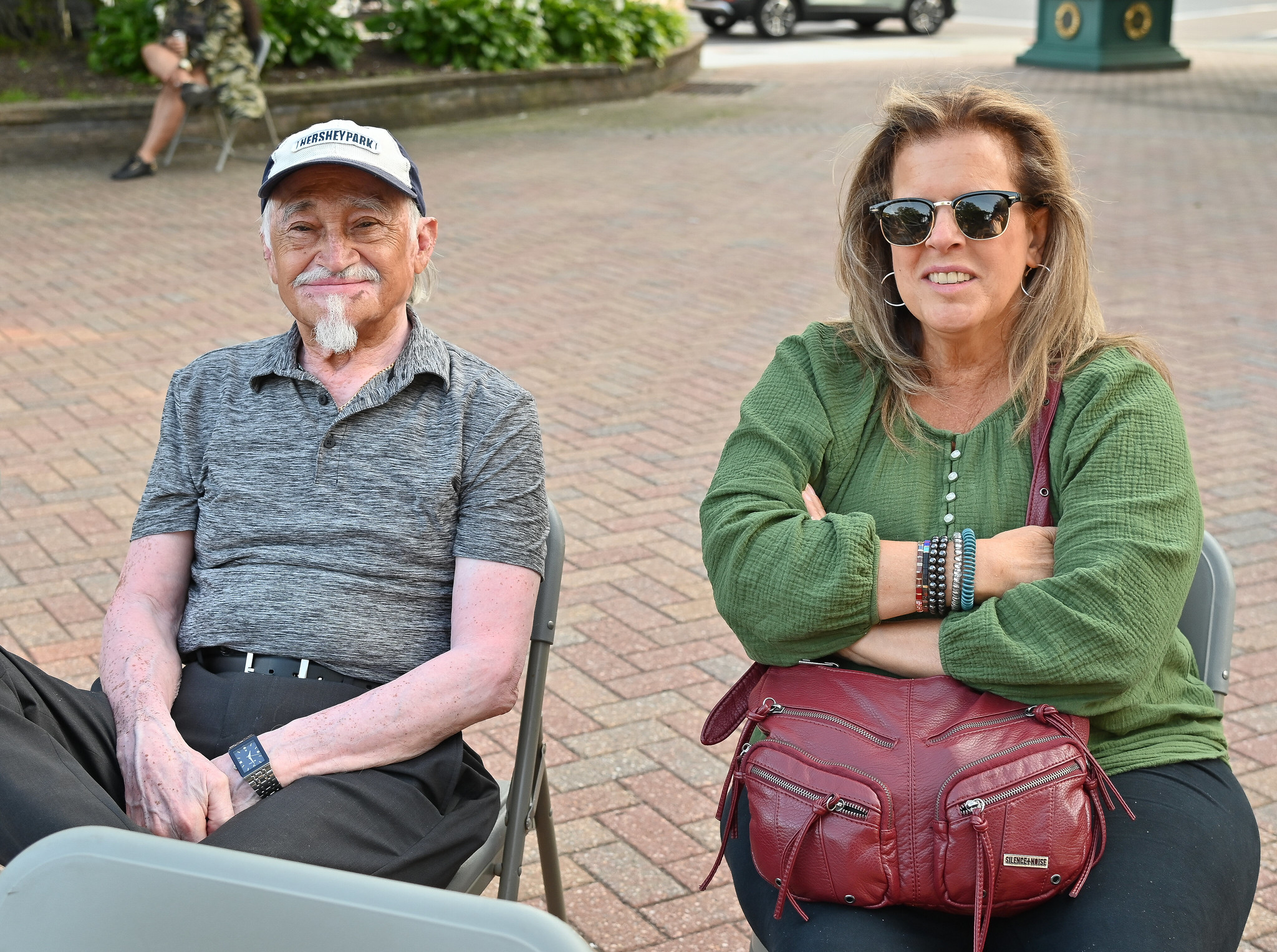 Jose Martinez and Christine DiCristina have been attending all of the 2025 Westbury Arts Summer concerts