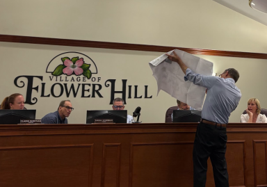 Flower Hill Board of Trustees August 4