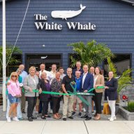 Senator Steve Rhoads and more welcomed The White Whale back into Seaford after six years.