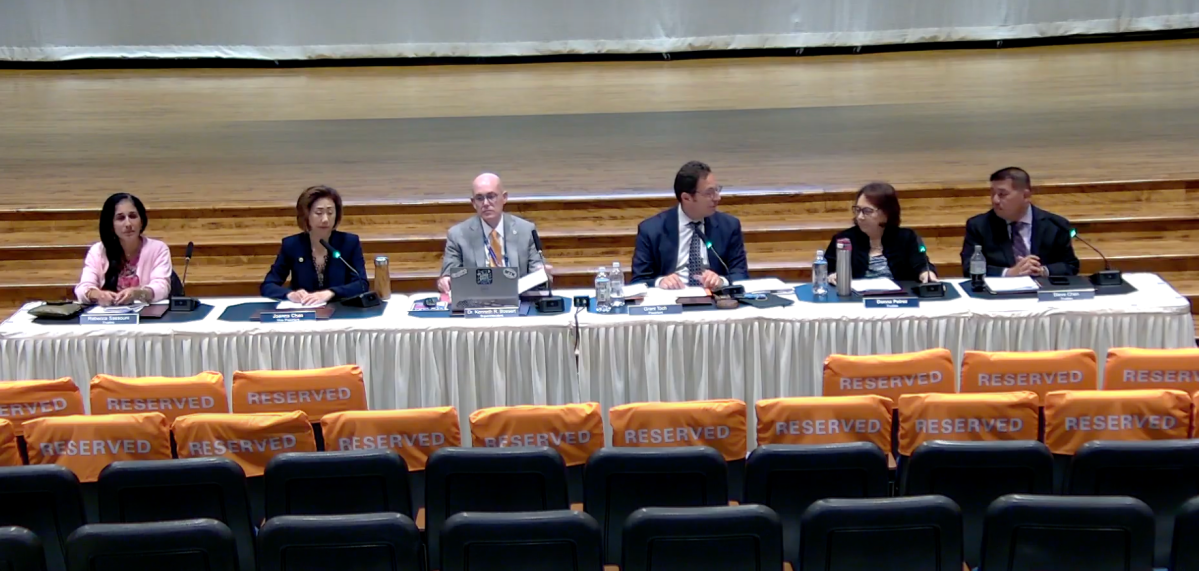 Great Neck Board of Education members