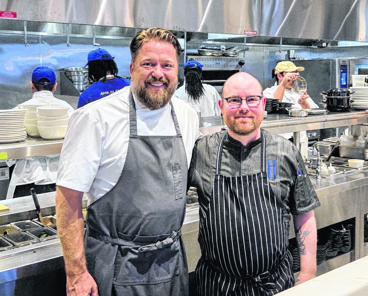 Partnering Chef Timothy Hollingsworth and Executive Chef David Hanse of Hundredfold Brasserie