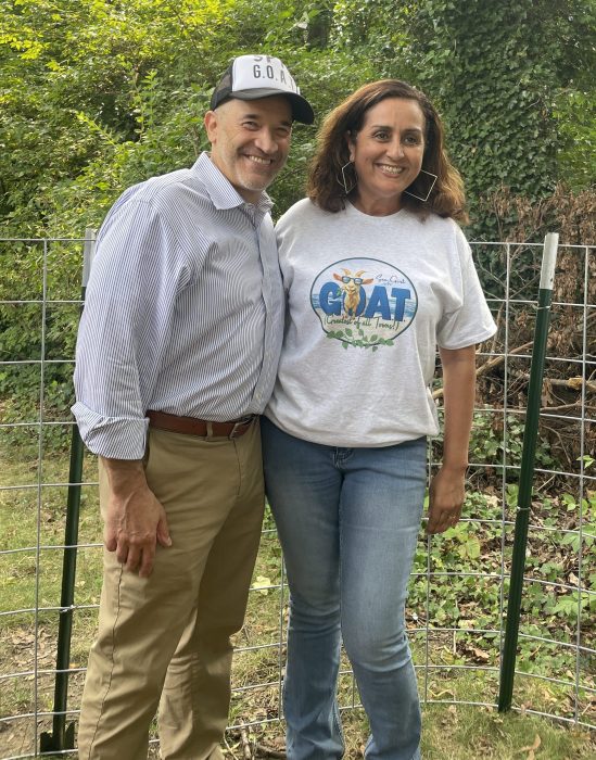 Jeremiah Bosgang (L.) and Ann Lilita Cihanek (R.) spearheaded the initiative.