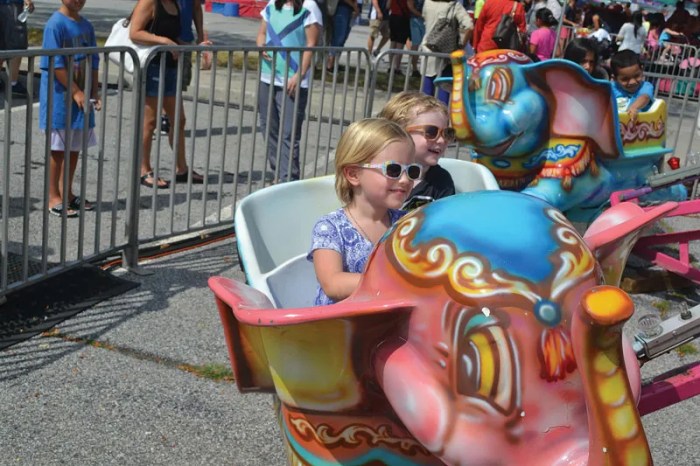The annual end-of-summer festival will include food, games and rides for the whole family.