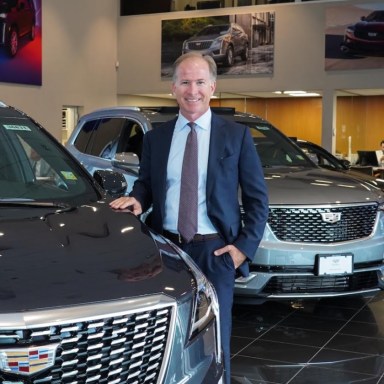 Auto dealer Jack Weidinger donated $25,000 to Suffolk County Community College's automotive program.