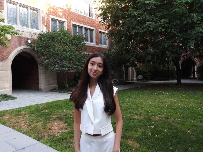 Brianna Ordonez, a senior at Paul D. Schreiber High School, earns national recognition through policy work.