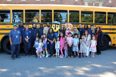 The Roslyn School District welcomed students for a new school year.
