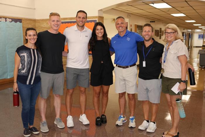 Teachers from across the Port Washington School District gathered to welcome the new school year.