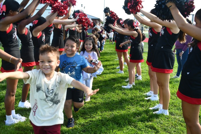 7 Hampton Street Pep Rally