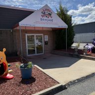 A Westbury day care center closed with short notice just before Labor Day weekend.