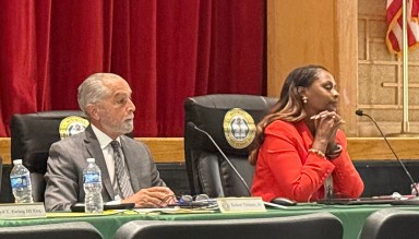 Westbury's Board of Education and administrators welcomed students back to class at its latest meeting.