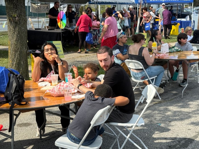 There were several food trucks and vendors for the community to enjoy.