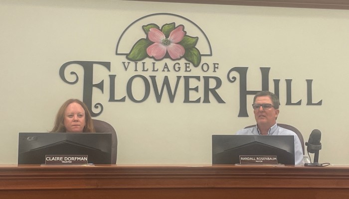 The Village of Flower Hill had a packed agenda discussing new local laws, new events, and approving a new decorative fence.