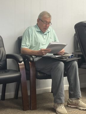 Port Washington resident, Stephen Sombratto, accused the Port Washington Water Pollution Control District of enabling discrimination.