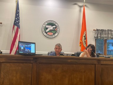Deputy Mayor Harry Farina led the Village of Manorhaven Board of Trustees meeting while multiple trustees and the mayor attended via Zoom.
