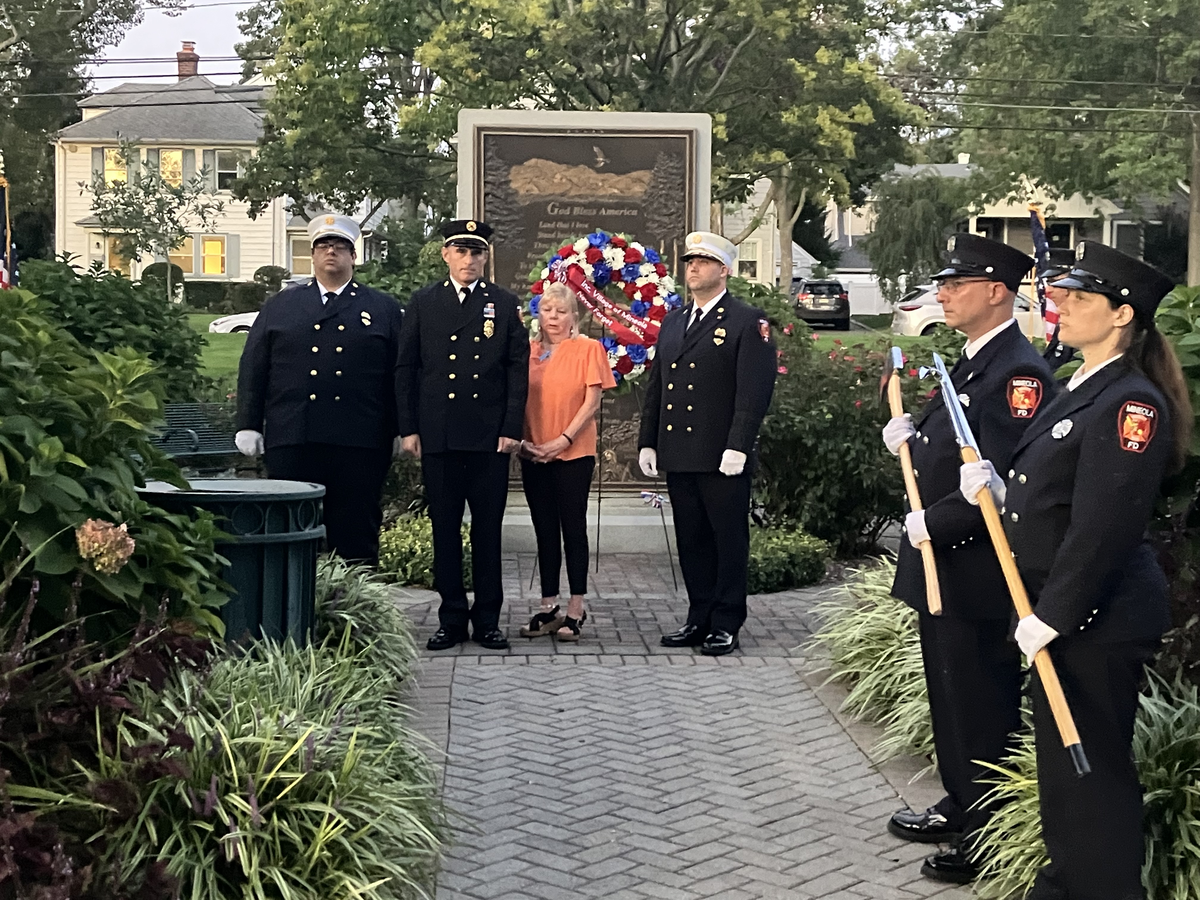 Mineola honors those lost on 9/11, remembers 3 court officers who died