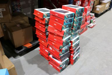 Lawrence man charged for allegedly selling counterfeit Nintendo products.