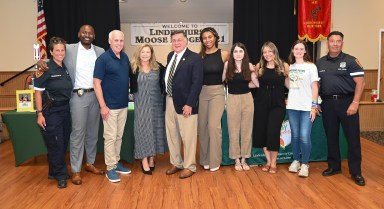 Babylon Cares hosts drug drop-off event for International Overdose Awareness Day at the Lindenhurst Moose Lodge