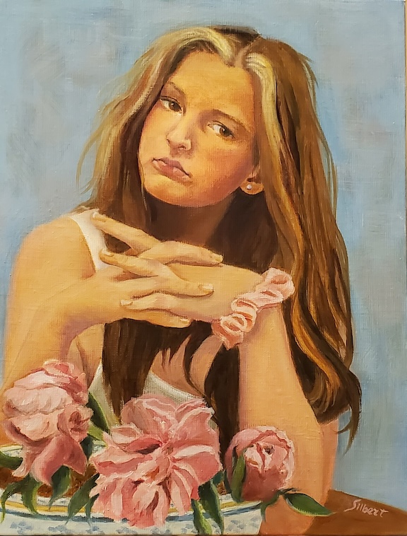 LILA by Barbara Silbert. Photo provided by the Manhasset Art Association
