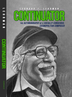 Cover of Leonard Lehrman's Autobiography.