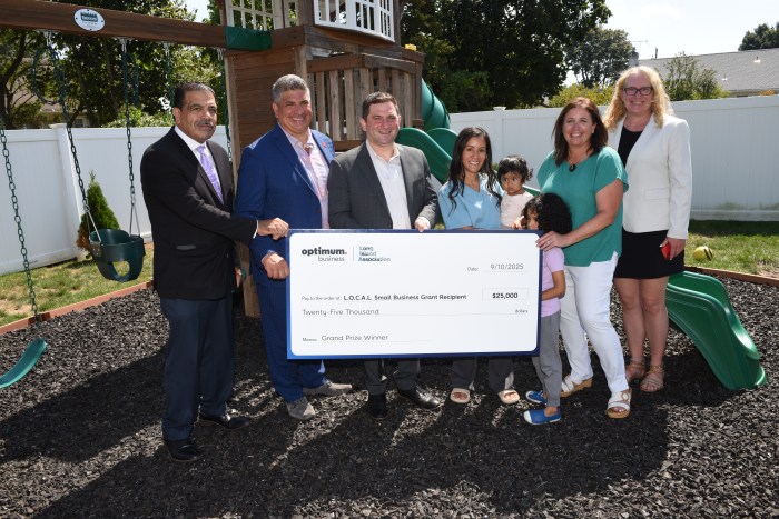 Little Feet Big Steps was the Suffolk County winner of the. $25,000 grant.