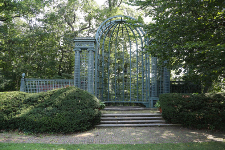 The Nassau County Museum of Art and the Roslyn Landmark Society will host a Metamorphosis: Trellis & Garden Benefit, to restore the Milliken-Bevin Trellis and formal gardens.