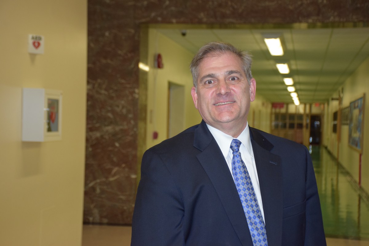 Levittown Assistant Superintendent for Business and Finance Michael Fabiano highlighted completed capital projects from over the summer at the latest board of education meeting.