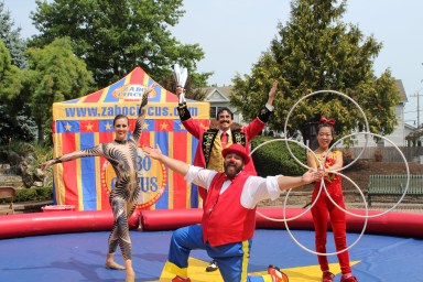 The Westbury Street Fair returned to Post Avenue with a show from Zabo Circus.
