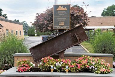 The Westbury Fire Department may receive funding for a new memorial to honor those who have died to go along its existing memorial.