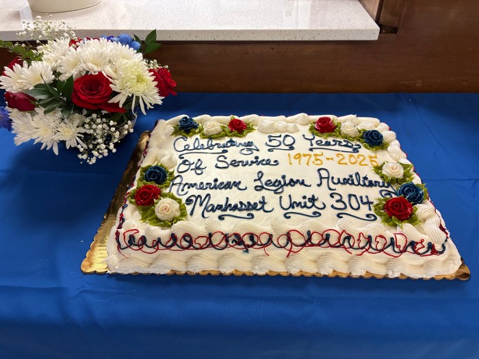 The American Legion Auxiliary celebrated its 50th anniversary. Photo provided by American Legion Auxiliary Unit 304