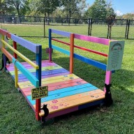 The Sands Point Preserve Conservancy unveiled a "rainbow bridge" to memorialize pets that have died.