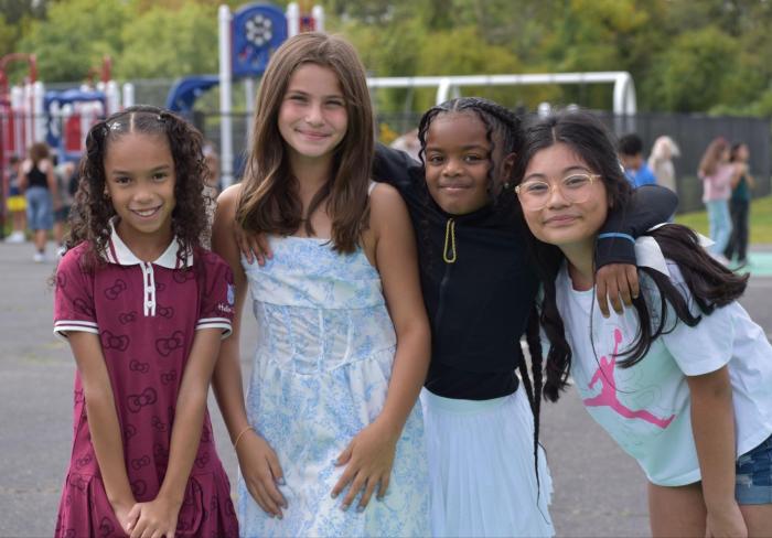 Students returned to classes throughout the district.