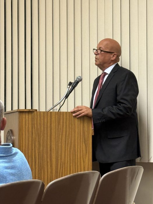 William Mello represented Cena 081 at the meeting as it applies to extend its special use permit.