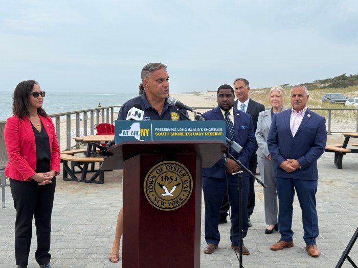 Oyster Bay Town Supervisor Joseph Saladino said the town’s programs make “a big difference" to the environment.