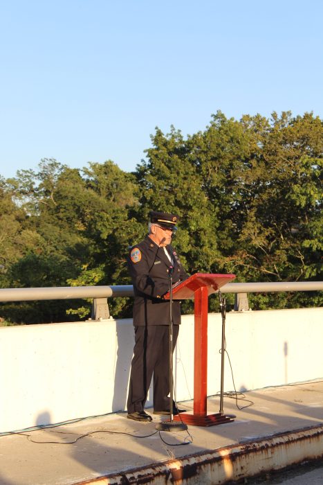 Former President of the Alert Fire Company Kevin Campbell.